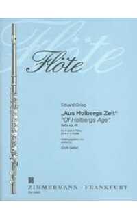 grieg e. - suite holberg op40 para 4flautas